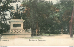 CPA Estatua De Zaragossa-Saltillo-Timbre     L2107 - Mexico