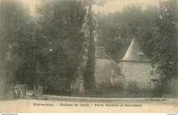 CPA Chalmaison-Château De Tachy-Porte D'entrée Et Colombier-Timbre     L2107 - Andere & Zonder Classificatie