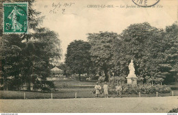CPA Choisy Le Roi-Les Jardins De L'hôtel De Ville-Timbre     L2108 - Choisy Le Roi