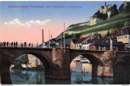 CPA Radium Solbad Kreuznach-Alte Nahebrücke U. Kauzenberg    L2404 - Bad Kreuznach