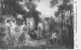 CPA Lafon-Danseuses à La Fontaine    L2404 - Peintures & Tableaux