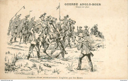 CPA Afrique Du Sud-Guerre Anglo-Boer-Croquis Sur Place-Capture D'une Reconnaissance Anglaise Par Les Boers      L1717 - Afrique Du Sud