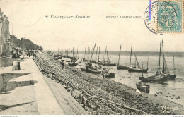 CPA Saint Valéry Sur Somme-Bateaux à Marée Basse-Timbre-RARE      L1721 - Saint Valery Sur Somme