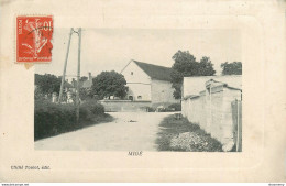 CPA Migé-Vue Du Village-TRES RARE-Timbre      L1721 - Other & Unclassified