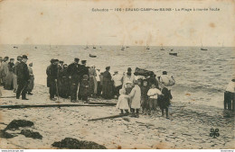 CPA Grandcamp Les Bains-Grand Camp-La Plage à Marée Haute-100      L1721 - Autres & Non Classés