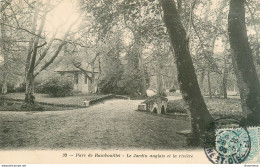 CPA Parc De Rambouillet-Le Jardin Anglais Et La Rivière-32-Timbre     L1724 - Rambouillet