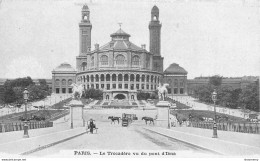 CPA Paris-Le Trocadéro Vu Du Pont D'Iéna       L1725 - Altri Monumenti, Edifici