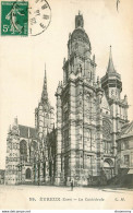 CPA Evreux-La Cathédrale-29-Timbre     L1724 - Evreux