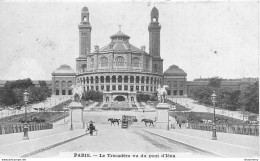 CPA Paris-Le Trocadéro Vu Du Pont D'Iéna      L1725 - Otros Monumentos