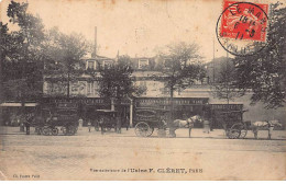 PARIS - Vue Extérieure De L'Usine F. Cléret - état - District 15