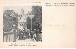 PARIS - Une Passerelle De La Rue Des Nations - Exposition De 1900 - Cliché Du Bullet Kodak - Très Bon état - Distrito: 15