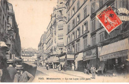 PARIS - Montmartre - La Rue Lepic - Très Bon état - Arrondissement: 18