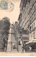 PARIS - Vieux Montmartre - Les Escaliers De La Rue Muller - Très Bon état - Arrondissement: 18