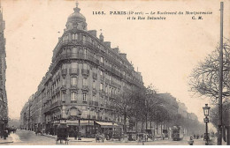 PARIS - Le Boulevard Du Montparnasse Et La Rue Delambre - Très Bon état - Distretto: 14