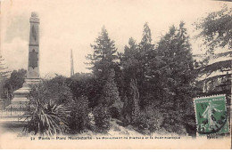 PARIS - Parc Montsouris - Le Monument De Flatters Et Le Pont Rustique - Très Bon état - District 14