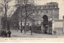 PARIS - La Gare D'Orléans - Boulevard De L'Hôpital - Très Bon état - Arrondissement: 13