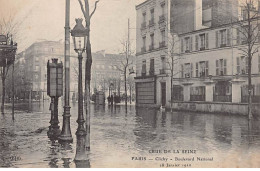 PARIS - Crue De La Seine 1910 - Clichy - Boulevard Nationale - Très Bon état - Distretto: 13