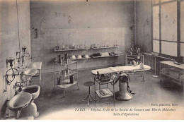 PARIS - Hôpital Ecole De La Société De Secours Aux Blessés Militaires - Salle D'Opérations - Très Bon état - Paris (13)