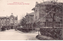 PARIS - Hôpital De La Pitié - La Maternité Et Le Pavillon De L'Horloge - Très Bon état - District 13