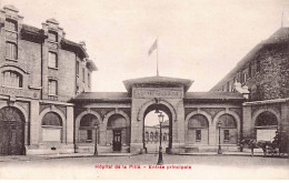 PARIS - Hôpital De La Pitié - Entrée Principale - Très Bon état - District 13