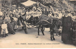 PARIS - Buttes Chaumont - La Voiture D'Enfants - Très Bon état - District 19