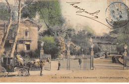 PARIS - Buttes Chaumont - Entrée Principale - Très Bon état - Distrito: 19