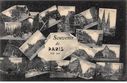 PARIS - Souvenir De Paris - Très Bon état - Arrondissement: 19