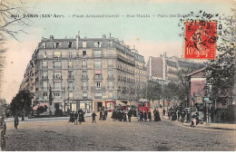 PARIS - Place Armand Carrel - Rue Manin - Parc Des Buttes Chaumont - Très Bon état - Paris (19)