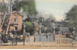 PARIS - Buttes Chaumont - Entrée Principale - Très Bon état - Distretto: 19