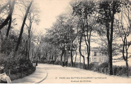 PARIS - Parc Des Buttes Chaumont - Avenue De Crimée - Très Bon état - District 19