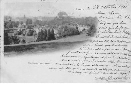 PARIS - Buttes Chaumont - Très Bon état - Distretto: 19
