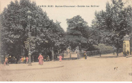 PARIS - Buttes Chaumont - Entrée Rue Bolivar - Très Bon état - Paris (19)