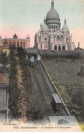 PARIS - Montmartre - La Basilique Et Le Funiculaire - Très Bon état - Arrondissement: 18