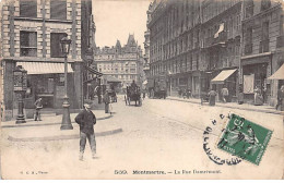 PARIS - Montmartre - La Rue Damrémont - état - Arrondissement: 18