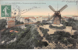 PARIS - Vue Panoramique Du Moulin De La Galette - Très Bon état - Arrondissement: 18