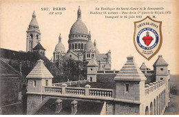 PARIS - Le Basilique Du Sacré Coeur Et Le Campanile - Très Bon état - Arrondissement: 18