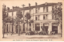 PARIS - Caserne Des Pompiers - Square Violet - Très Bon état - Distrito: 15