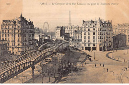 PARIS - Le Carrefour De La Rue Lecourbe, Vue Prise Du Boulevard Pasteur - Très Bon état - Paris (15)
