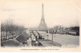 PARIS - La Seine à Travers Paris - Vue Prise De L'Ile Des Cygnes - Très Bon état - District 15