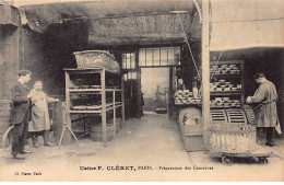 PARIS - Usine F. Cléret - Préparation Des Conserves - Très Bon état - Arrondissement: 15