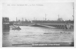 PARIS - Inondation 1910 - Le Pont Mirabeau - Très Bon état - Distretto: 15