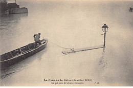 PARIS - La Crue De La Seine 1910 - Ce Qui Reste Du Quai De Grenelle - état - Distrito: 15