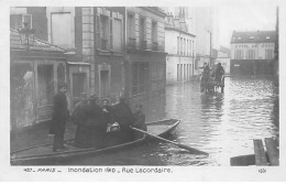 PARIS - Inondation 1910 - Rue Lacordaire - Très Bon état - District 15