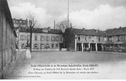 PARIS - Ecole D'Electricité Et De Mécanique Industrielles - Ecole Violet - Cour Chavez - Très Bon état - Arrondissement: 15