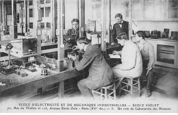 PARIS - Ecole D'Electricité Et De Mécanique Industrielles - Ecole Violet - Laboratoire Des Mesures - Très Bon état - Distretto: 15