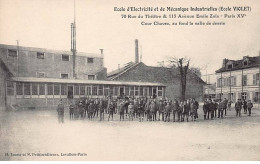 PARIS - Ecole D'Electricité Et De Mécanique Industrielles - Ecole Violet - Cour Chavez - Très Bon état - District 15