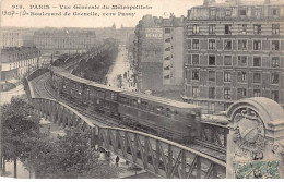 PARIS - Vue Générale Du Métropolitain - Boulevard De Grenelle, Vers Passy - Très Bon état - Distretto: 15