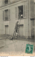 CPA Inondations De Paris-Un Sauvetage Quai De Billy-20-Timbre     L2440 - Überschwemmung 1910