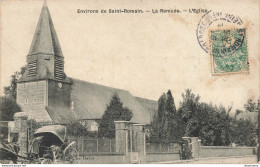 CPA Environs De Saint Romain-La Remuée-L'église-Timbre     L2440 - Saint Romain De Colbosc