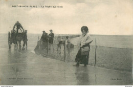 CPA Fort Mahon Plage-La Pêche Aux Filets-Timbre      L1704 - Fort Mahon